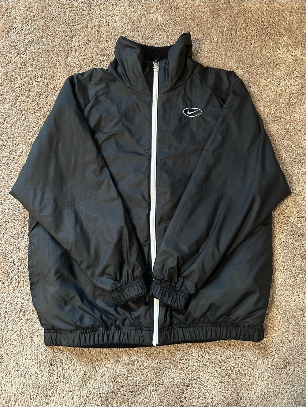 Nike Black Windbreaker Jacket